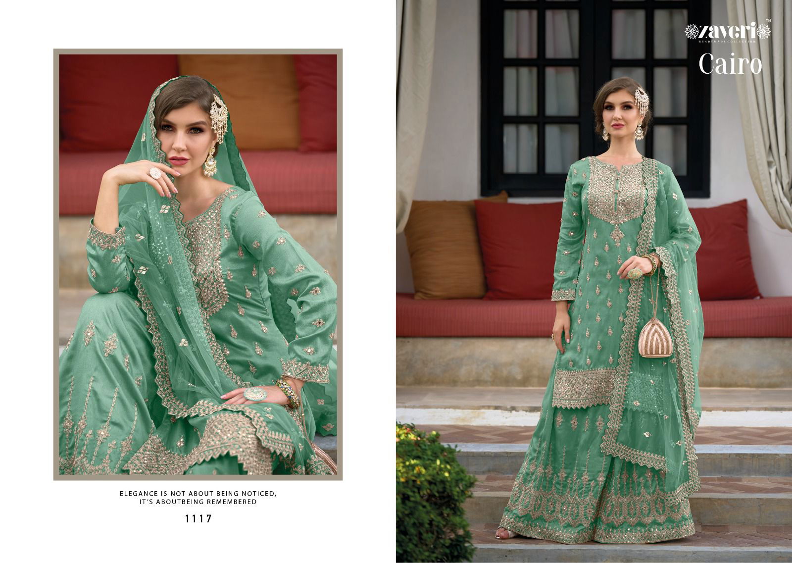 Zaveri Cairo Heavy Silk Wholesale Readymade Wedding Salwar Suits